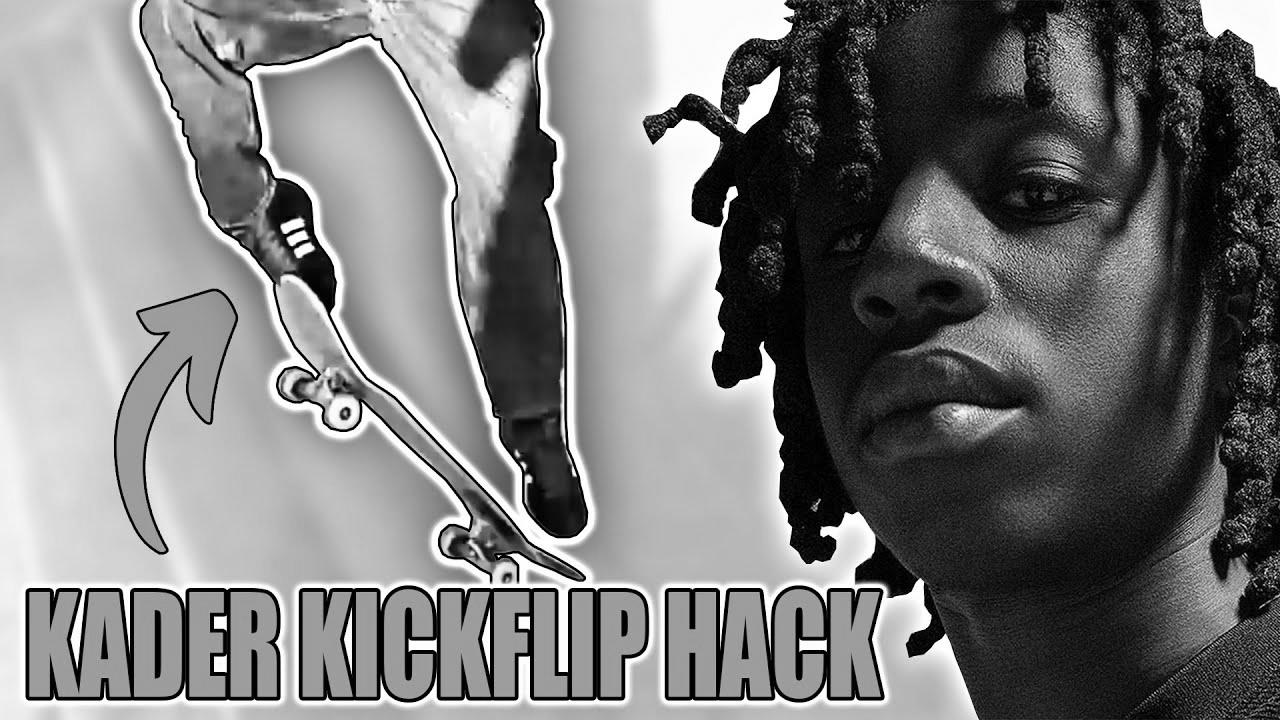 Find out how to Kickflip like Kader Sylla!