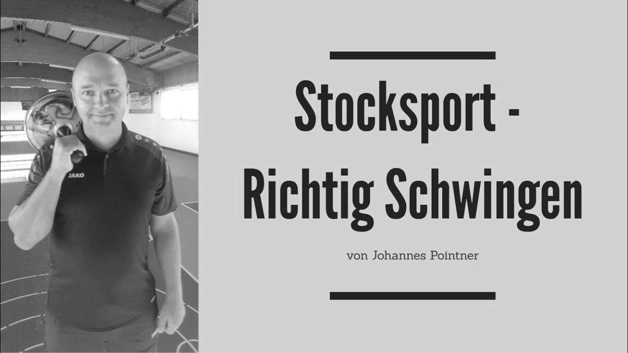 Stock sport technique – correct swinging |  John Pointner |  The stock sports activities coach no. 1