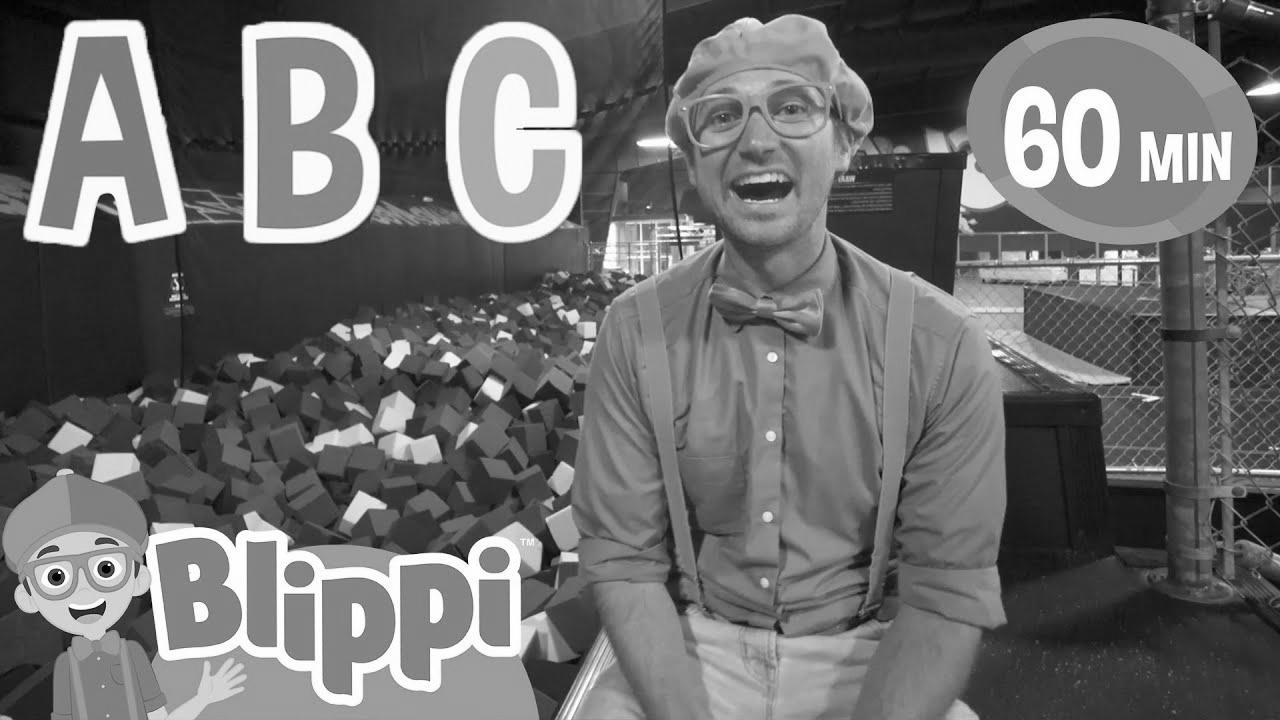 Blippi Visits the Trampoline Park – Be taught the Alphabet with Blippi!  |  Instructional videos for kids