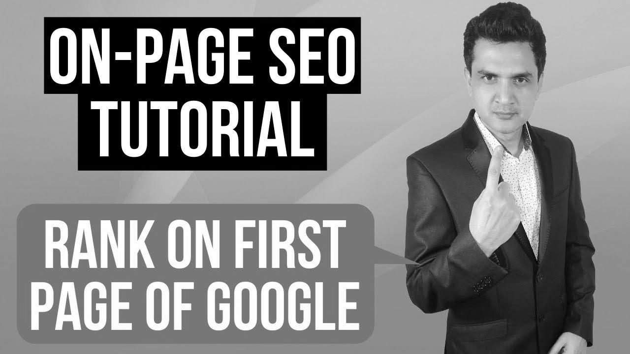 On-page web optimization Tutorial – Rank Any Website or Weblog on 1st Page of Google in 2020 |  Pritam Nagrale