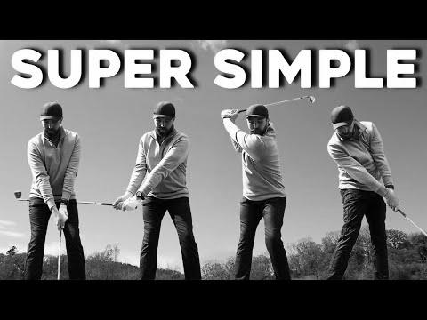 How one can swing a golf club (simple manner)