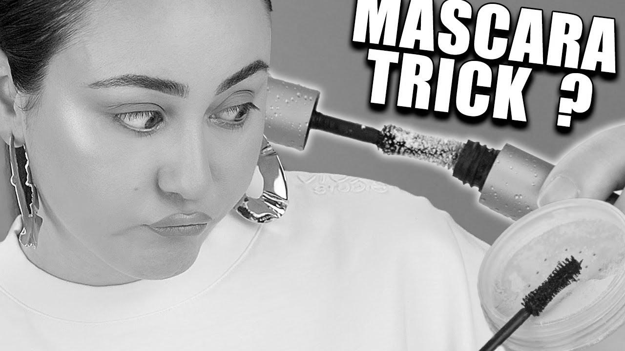 The most violent mascara eyelash hack?  NEVER stamp AGAIN viral makeup approach check