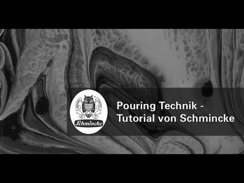 Pouring Technique – Tutorial by Schmincke