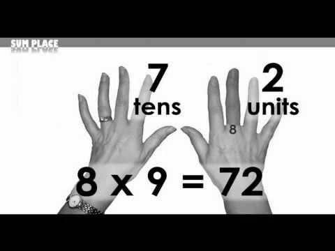 Study your 9 times table quick utilizing your fingers!