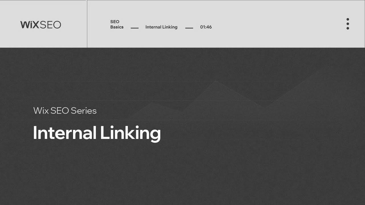Methods to Use Inside Linking for SEO |  Wix website positioning