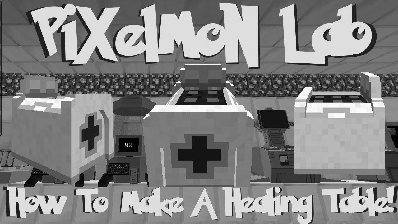 Pixelmon Lab: How To Make A {Healing|Therapeutic} {Table|Desk ...